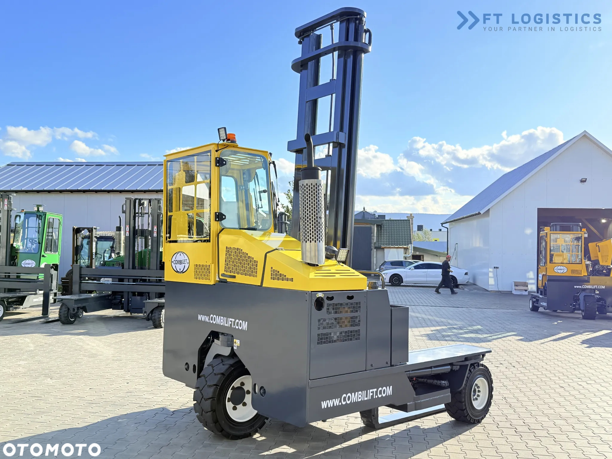 Combilift WÓZEK CZTEROKIERUNKOWY - WIELOKIERUNKOWY C5000XL / GAS / DUPLEX 6000MM /JEDYNE 3479 MOTOGODZIN /  PRZESUW WIDEŁ / PEŁNA KABINA / STAN IDEALNY / Szeroka oferta wózków czterokierunkowych i bocznych, dopasowanych do różnorodnych potrzeb i zastosowań - 7