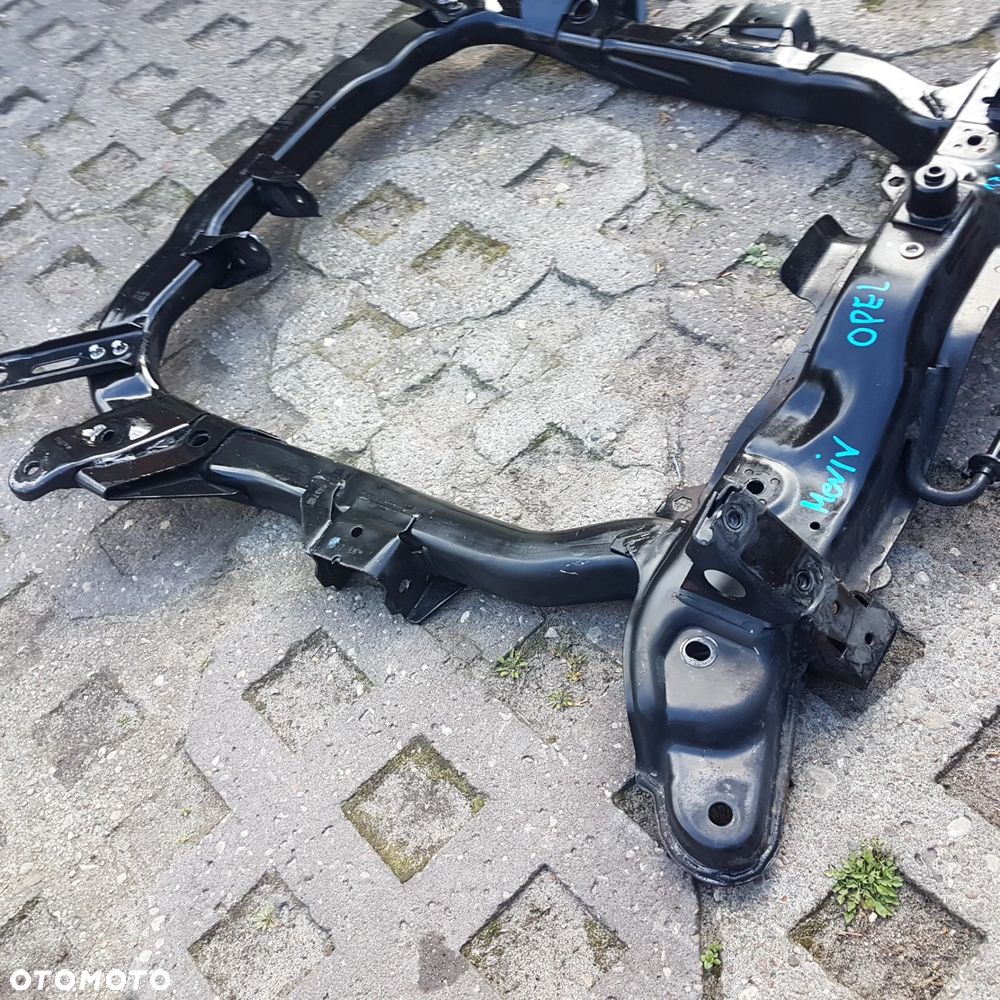 sanki rama wózek kołyska belka trawers opel meriva A corsa c combo c diesel 1.3 1.7 zdrowe oryginal nie malowane - 3