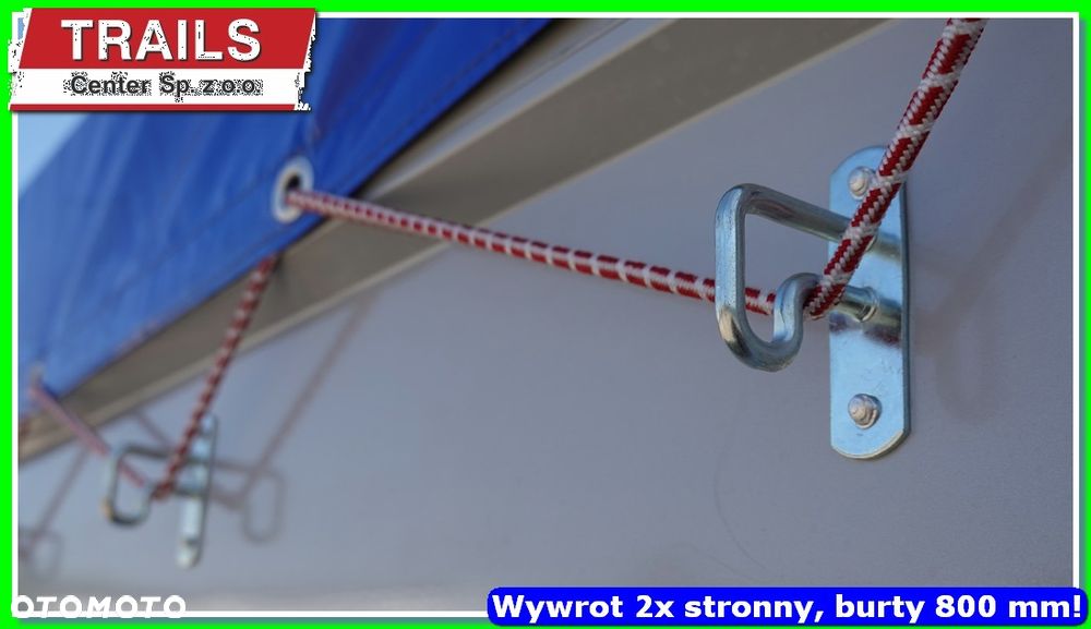 Inny Wywrotka 2x strony, platforma 12,60 m, burty ALUM 600/800 mm !!! - 32
