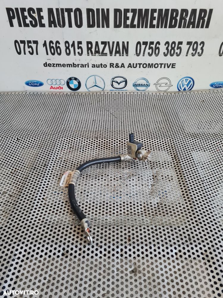 Borna Baterie Minus Audi A4 B8 A5 8T An 2007-2008-2009-2010-2011-2012-2013-2014-2015 Cod 8K0915181E Dezmembrez Audi A5 8T 2.7 Tdi Euro 5 Motor CGKA Cutie Automata MMW Bixenon Volan Stanga - Dezmembrari Arad - 1