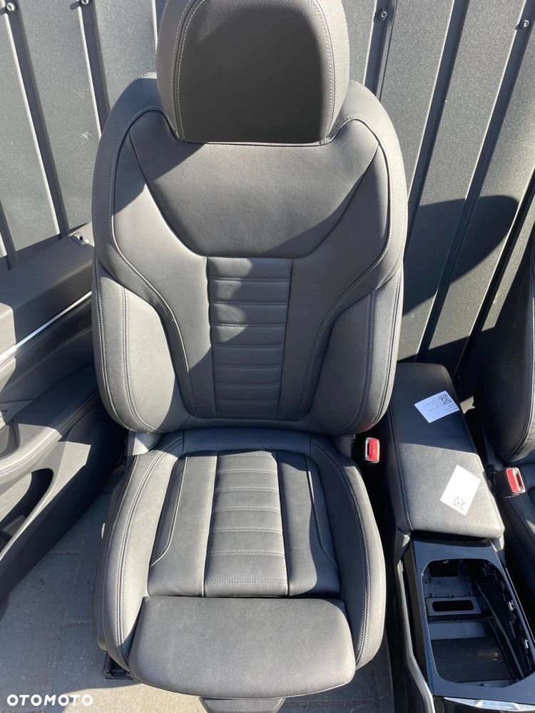 FOTELE TAPICERKA BMW i4 4 G26 SPORTY SKÓRA GRZANE ELEKTRYCZNE HARMAN PAMIĘĆ - 4