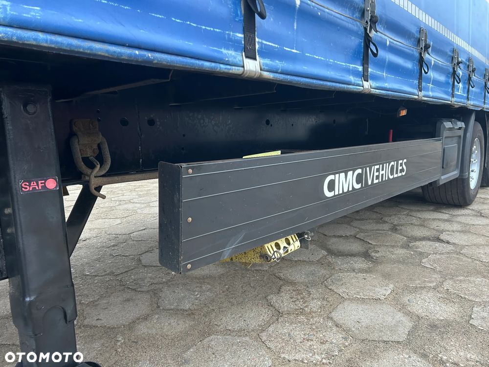 CIMC FIRANKA MEGA / OSIE SAF / 2020 ROK / PODNOSZONY DACH / NACZEPA POLSKIEJ PRODUKCJI !! FIRANKA MEGA R 19.5 / PODNOSZONY REGULOWANY DACH - 7