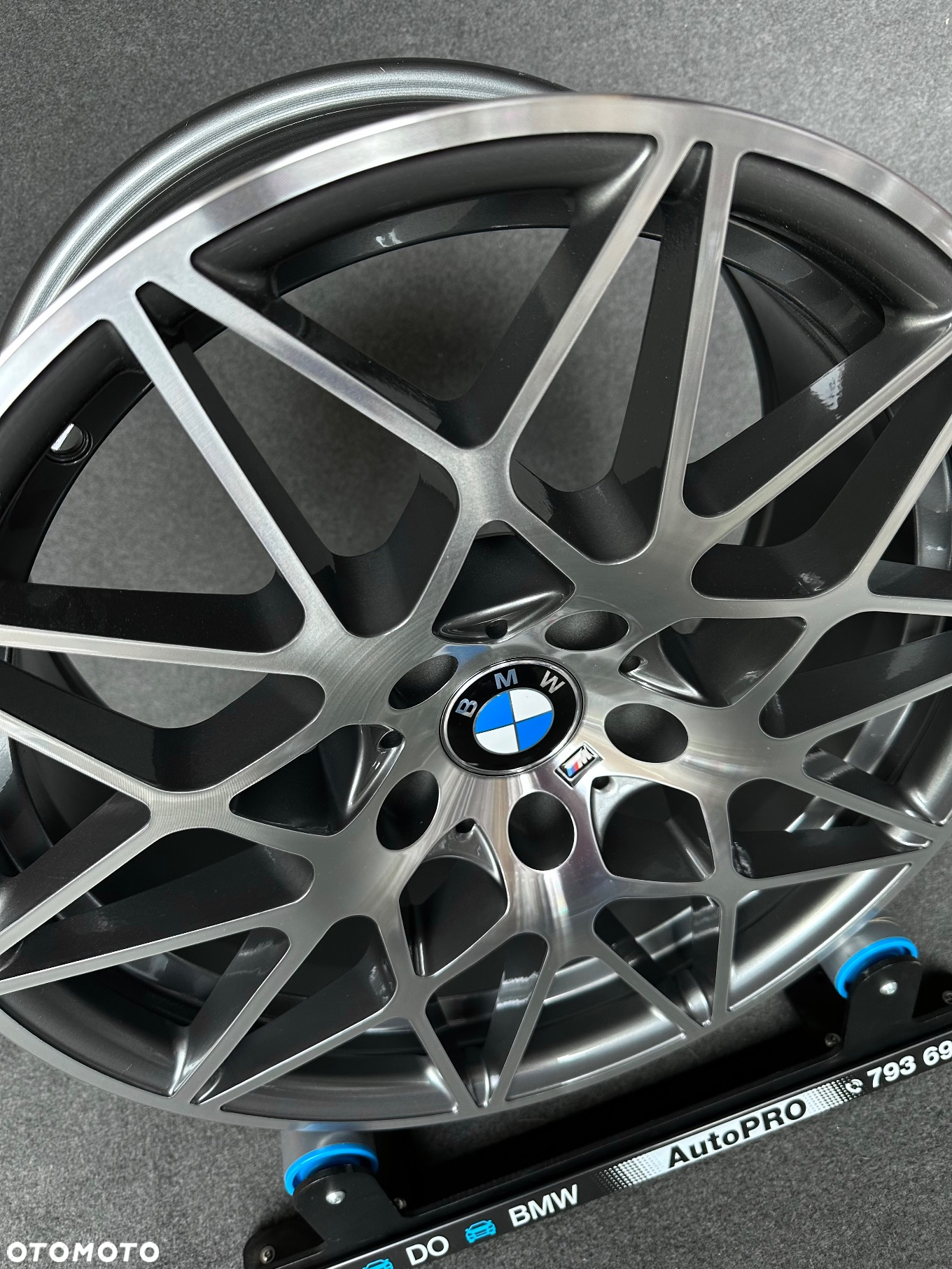 NOWE Felgi do BMW 18” Carbonado Grafit polerowany front - 4