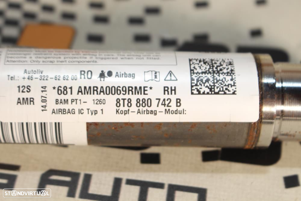 Airbags De Cortina Audi A5 Sportback (8Ta)  8T8880741b / 8T8880742b - 5