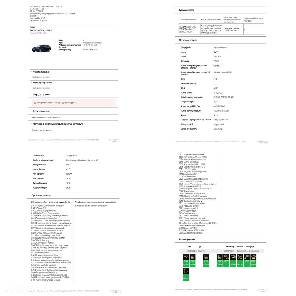 BMW Seria 5 530d xDrive Touring Sport-Aut - 6