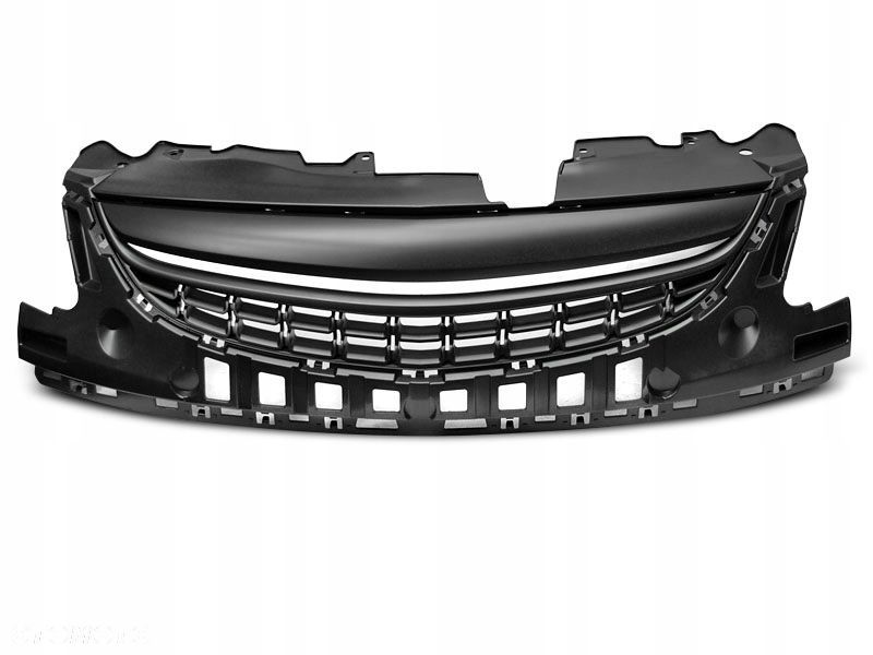 Atrapa Grill Kratka Black Opel Corsa D Lift 11-15 - 1