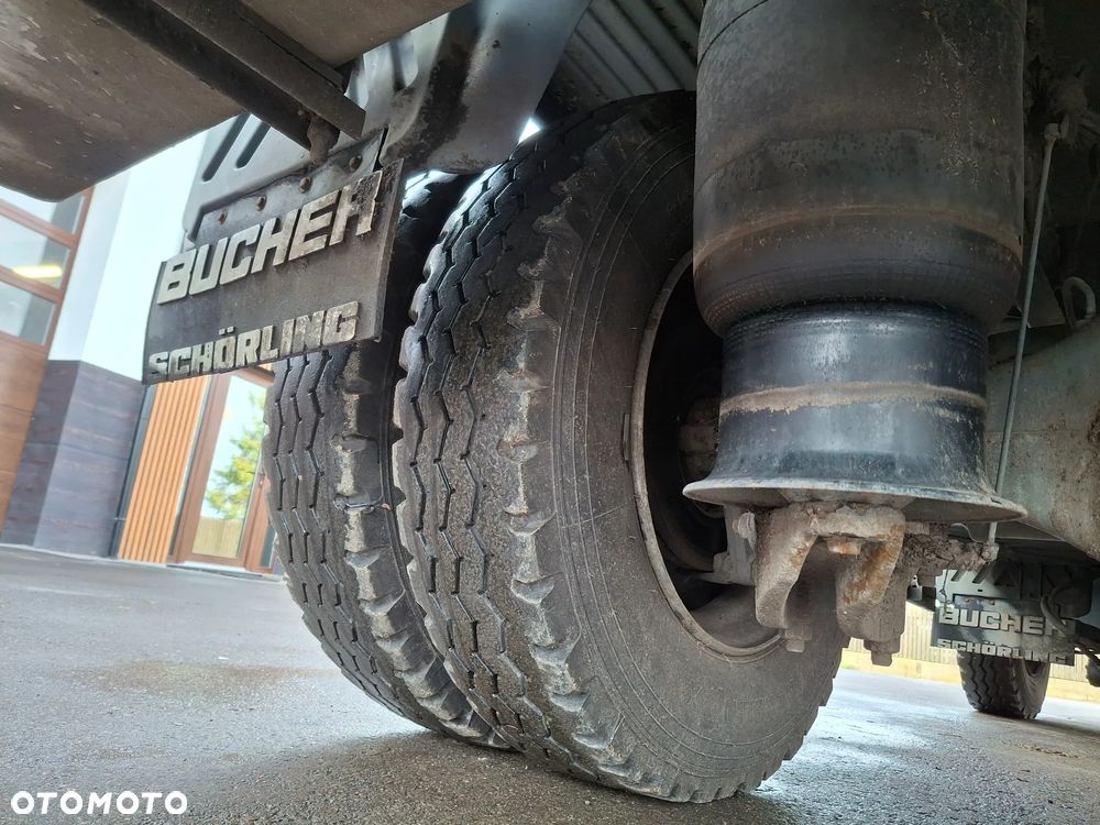 Mercedes-Benz Atego 1524 Zamiatarka BUCHER CityFant 60 2 Silniki Tylna Oś Na Poduszkach Zamiatarka Uliczna Sprzątanie Zamiatanie - 12