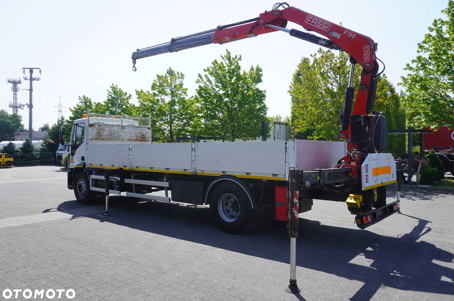 Iveco Eurocargo 190-280L / HDS Fassi F135A / 8 m / udźwig 5580 kg - 7