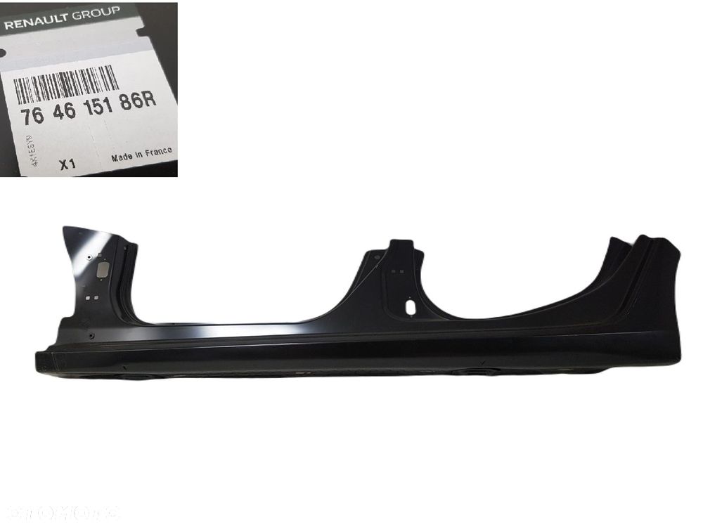 FABRYCZNIE NOWY ORYGINALNY PRÓG LEWY LEWA RENAULT MEGANE IV 4 16-24 764615186R - 1
