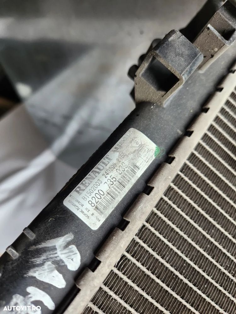 Radiator Racire Apa Antigel Dacia Logan Sandero Benzina Model Cu Clima Cod - 7