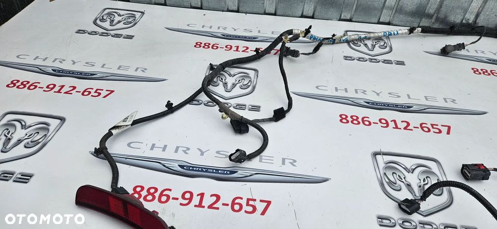 Chrysler Pacifica 2016- Instalacja zderzaka tylnego pod 4x PDC Wiązka PDC P68228594AE  Moduł martwego pola Radar zderzaka tył 68306454AB - 6