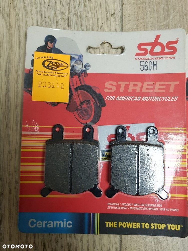 Klocki hamulcowe SBS 560H Harley Davidson - 2