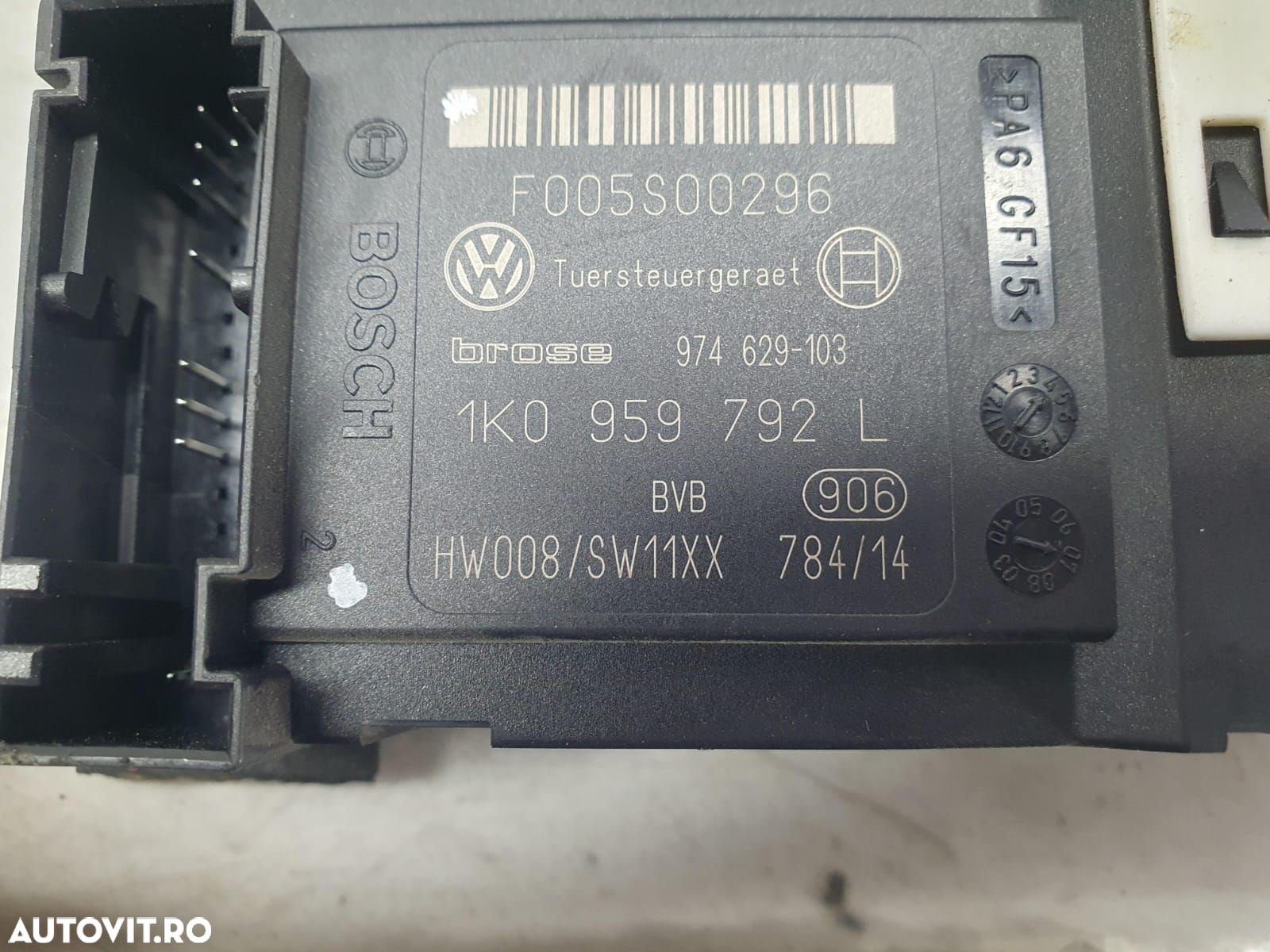 Motoras macara geam dreapta fata 1k0959792l Volkswagen VW Passat B6 [ - 6