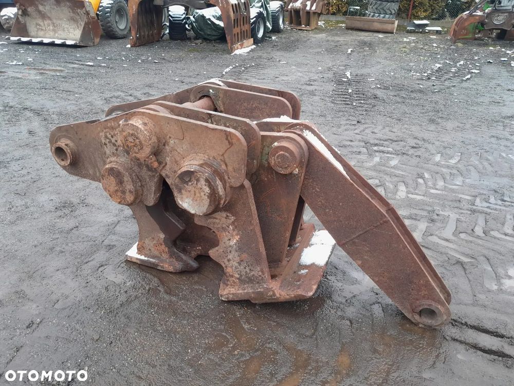 Nożyce Szczęka Kleszcze Tnąco Krusząca Wyburzeniowe Kruszarka fi80mm, waga ok.1000kg.