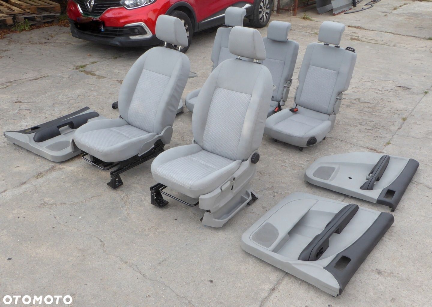 fotele tapicerka kanapa przód tył boczki lewy prawy FORD FOCUS C-MAX MK1 EU - 1