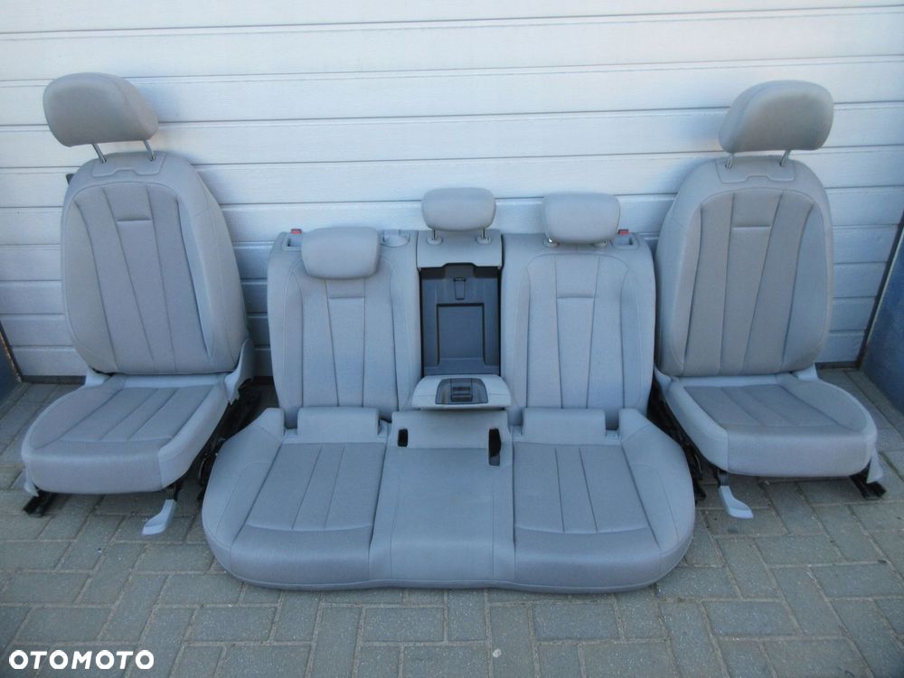 audi a4 b9 8w fotele fotel kanapa kompletne materiałowe kombi - 3