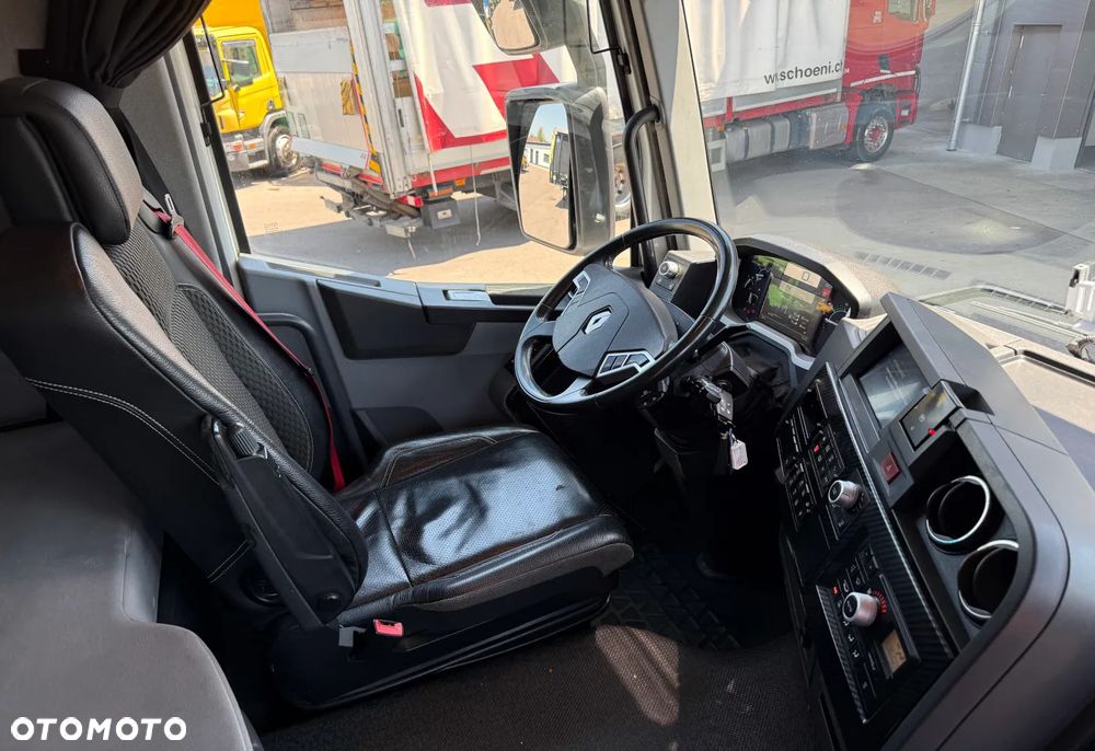 Renault T 430 / CHŁODNIA / SCHMITZ / WINDA / 6×2 /  21 EUROPALET / SYPIALKA / 3 OSIE  /  PRZEBIEG TYLKO  199 TYŚ  / AUTOMAT / JAK NOWA / E6 / SPROWADZONA / - 21