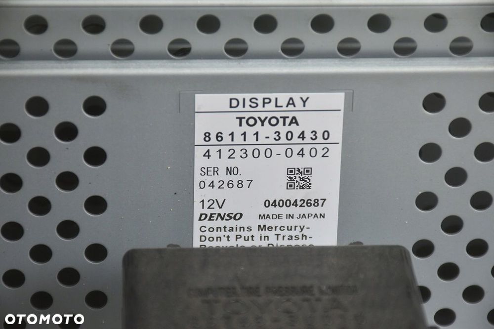 radio nawigacja panel klimy lexus gs iii - 5