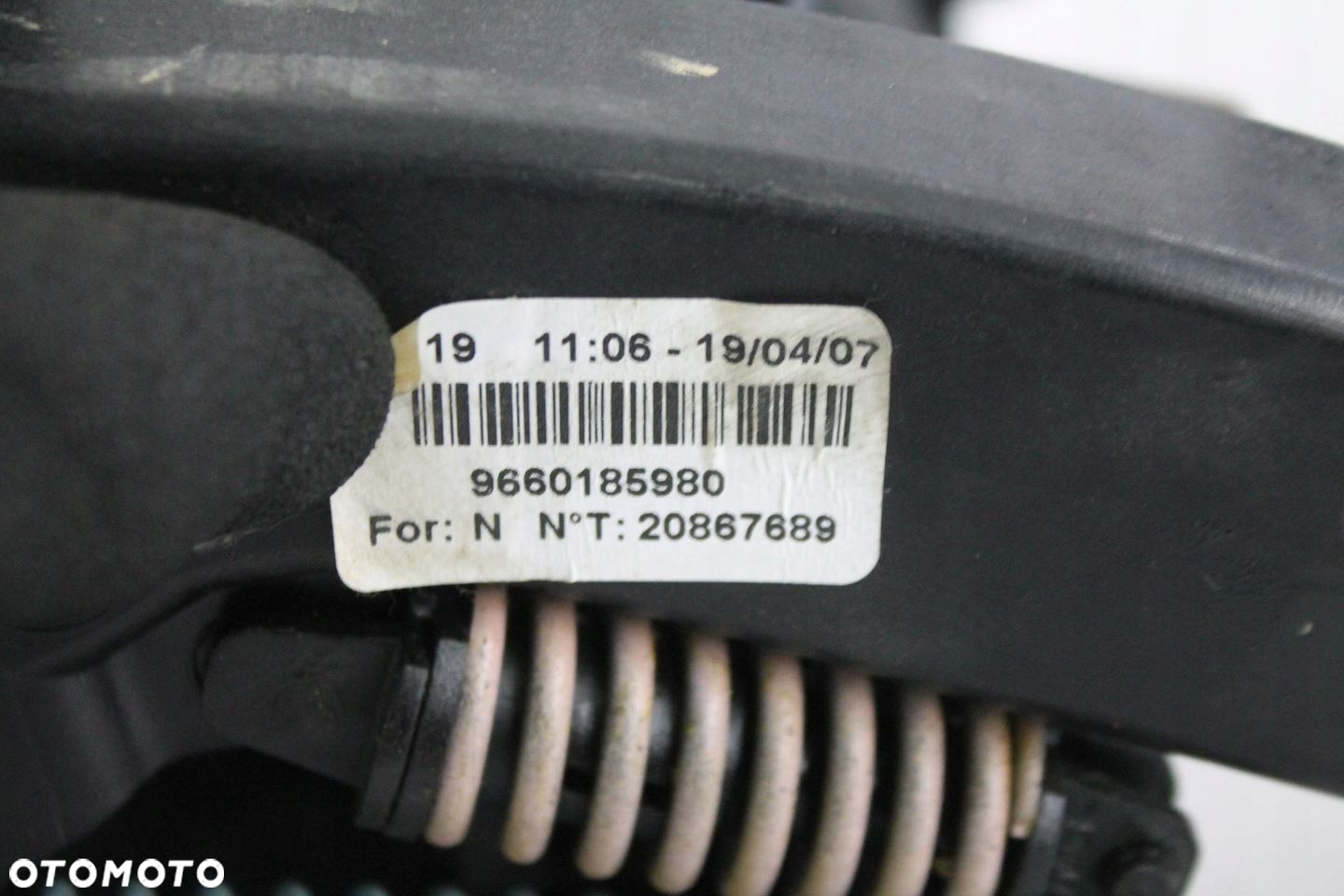 PEDAŁY GAZ HAMULEC MANUAL CITROEN C6 05-12 EU - 3