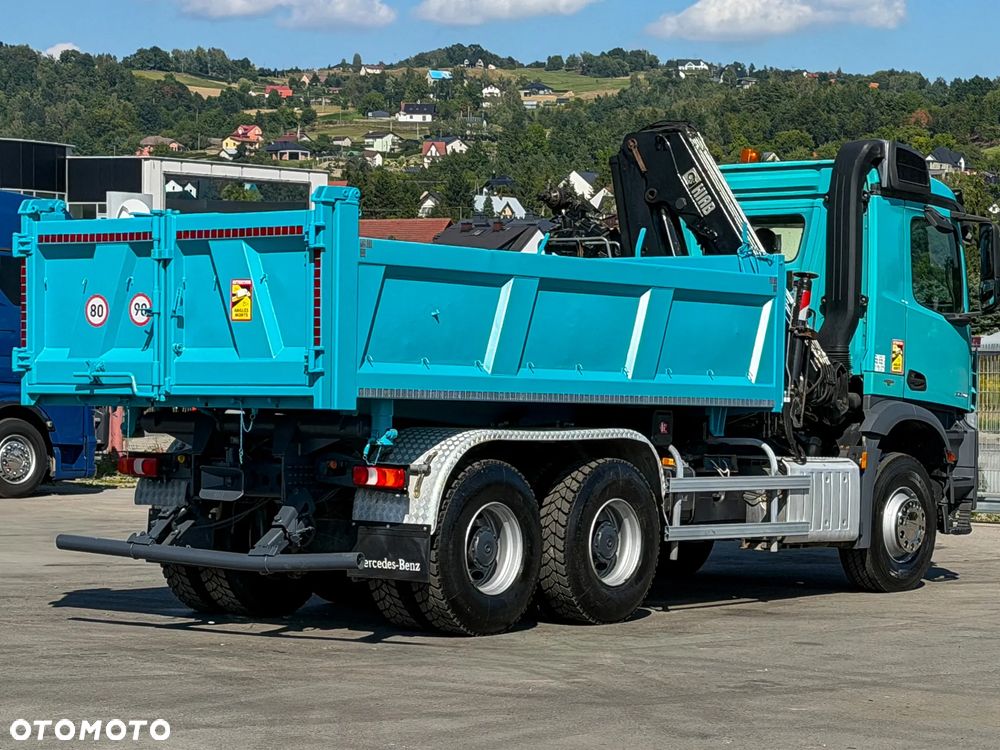 Mercedes-Benz Arocs 2640 Wywrotka 4,80 m + HIAB 144 B-3 + Pilot * Bordmatic * 6x4 - 8