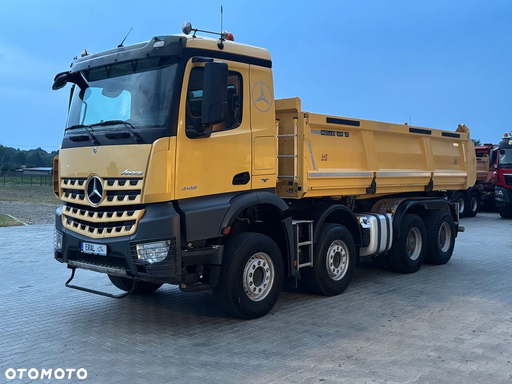 Mercedes-Benz Arocs 4148 Hydroburta Meiller Kipper 8x4 idealny stan - 2