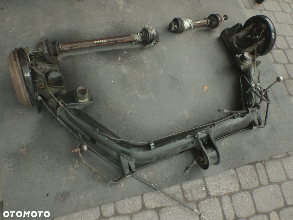 półoś półośka krzyżak drążek stabilizacyjny piasta bęben smart 450 451 jak nowe - 12