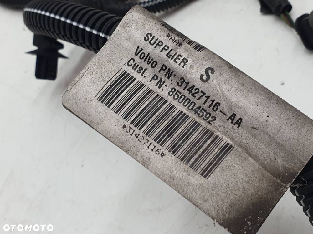 WIĄZKA TYŁ TYLNA ZDERZAKA CZUJNIKI PARKOWANIA PDC VOLVO V40 II 31427116 - 5