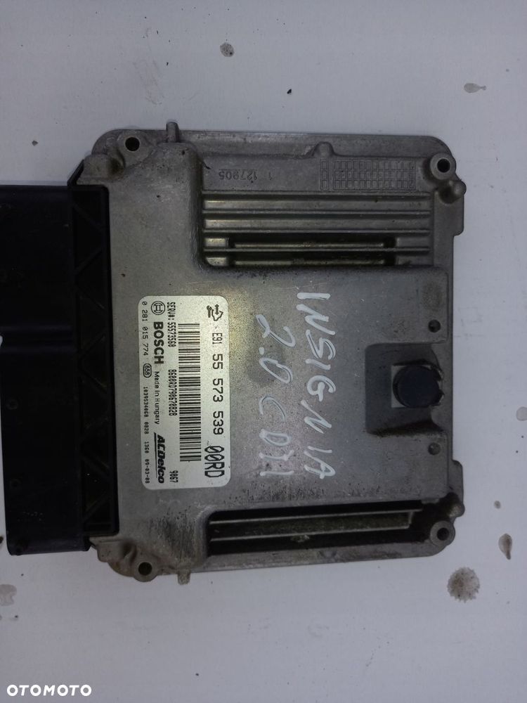 Sterownik silnika Insignia 2.0 CDTI 55573539