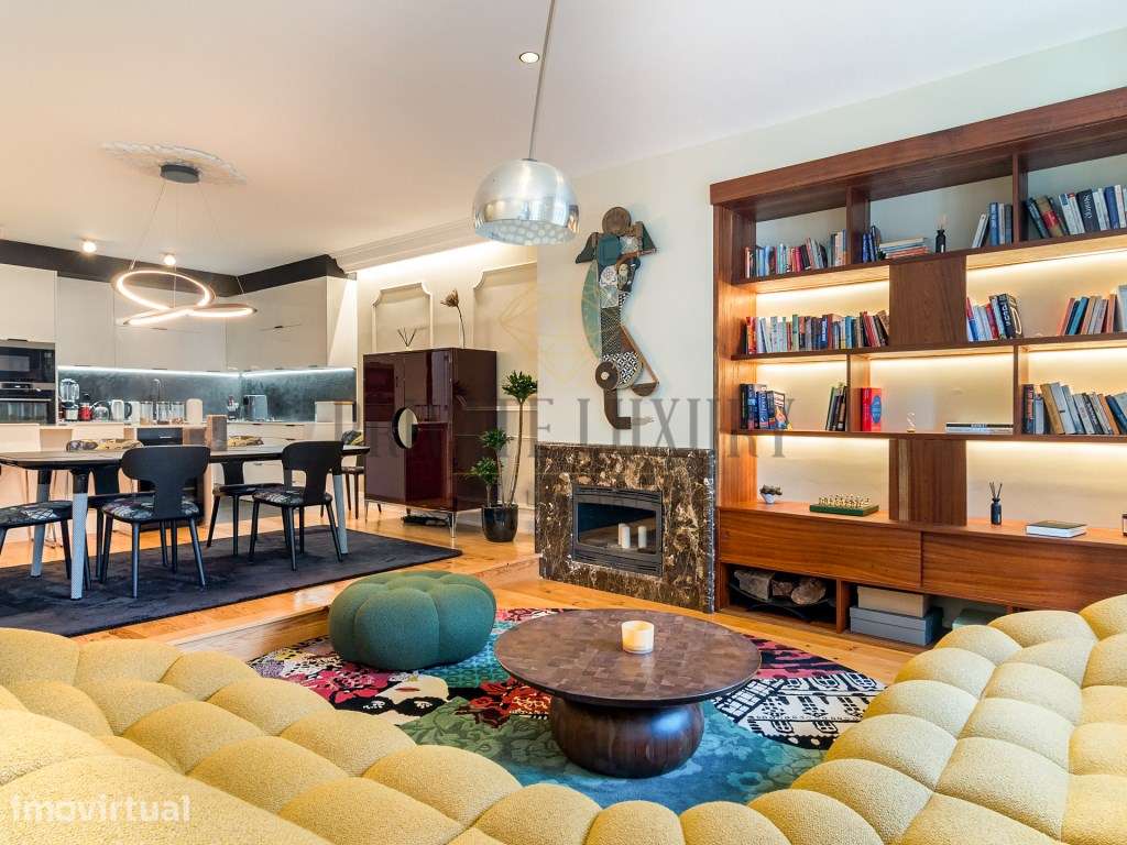 Luxury Apartamento T2 Duplex na Avenida - Grande imagem: 3/25