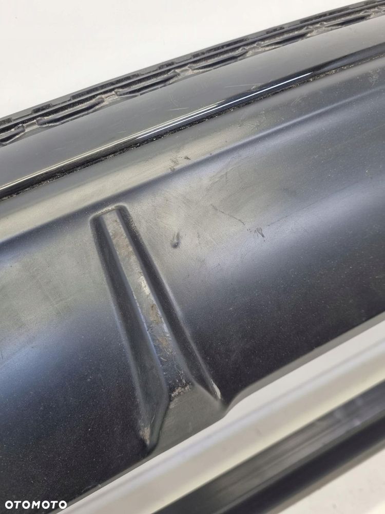 audi q7 ii 4m0 s-line lift 24- zderzak spoiler dyfuzor tył tylny - 4