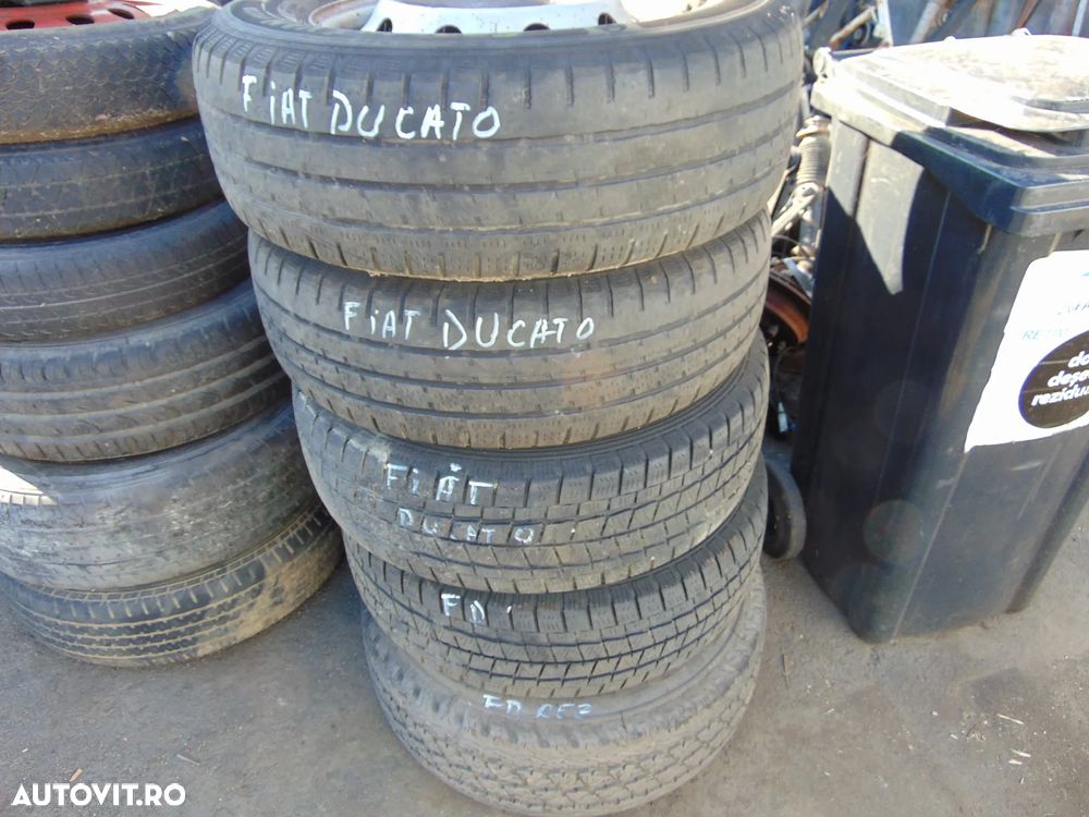 Jante Fiat Ducato Peugeot Boxer Citroen Jumper r15 jante cu anvelope 215/70/r15c - 1