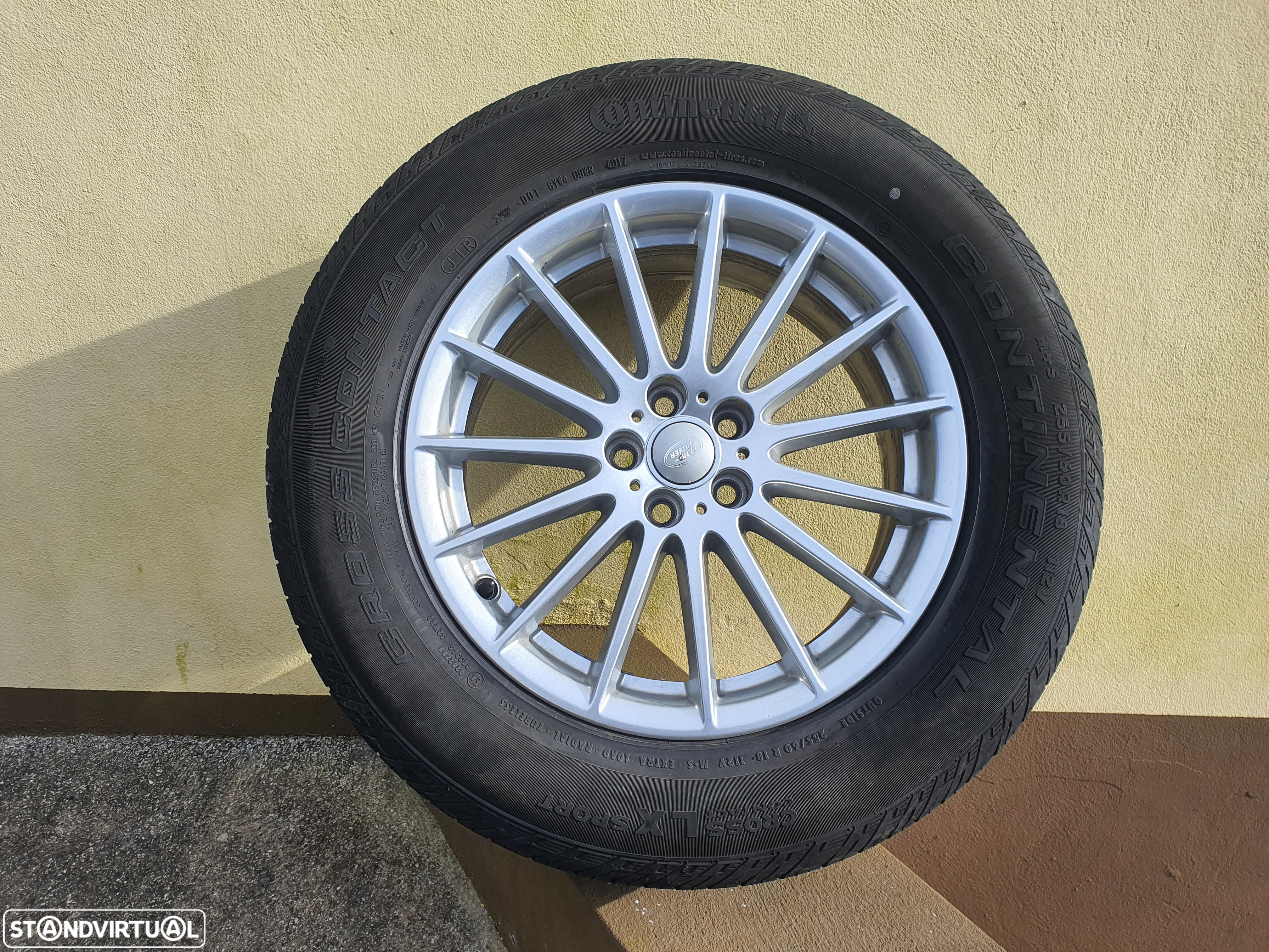 4 Jantes 18 originais com pneus para Range Rover Evoque e Velar - 2