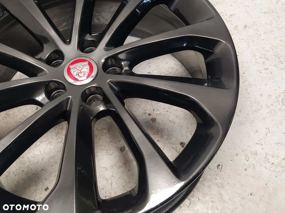 JAGUAR XF X250 XE X760 F-PACE X761 7,5X19 8,5X19 ORYGINALNE FELGI ALUMINIOWE R19 ET44,5 E755 5x108 KOMPLET DEKIELKI ORYGINAŁ - 20