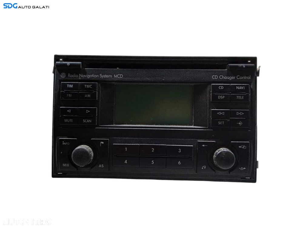 Unitate Radio Navi Navigatie GPS Volkswagen Passat B5.5 2001 - 2005 Cod 1J0035191A [LC0854] - 1
