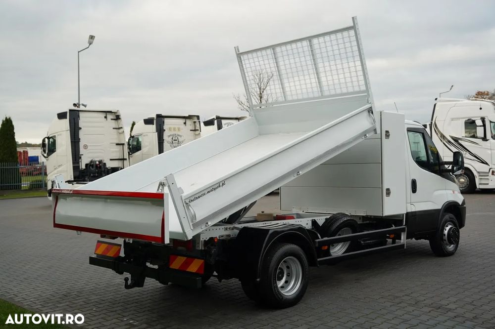 Iveco DAILY 72-180 / BASCULABILĂ - 3,5 M / DESCĂRCARE SPATE / ROȚI SPATE DUALE / MANUALĂ / IMPORT / - 7