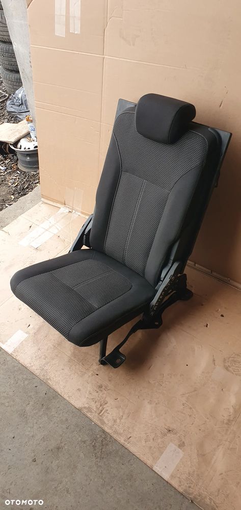 Fotel siedzenie lewy tył tylny 2 rząd Opel Zafira C - 3