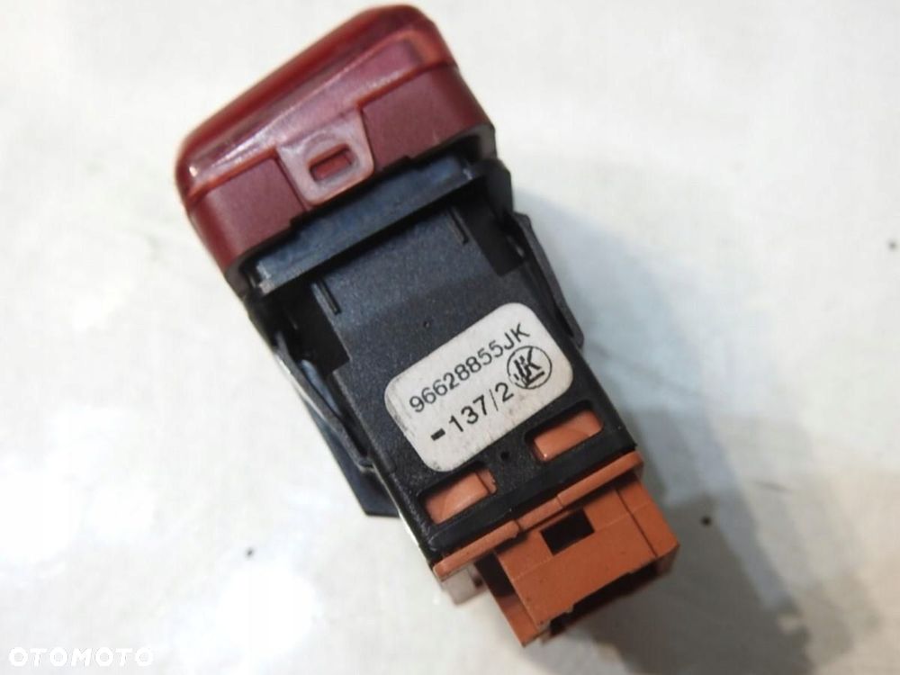 PRZYCISK ŚWIATEŁ AWARYJNYCH CITROEN C3 PICASSO 96628855JK - 5