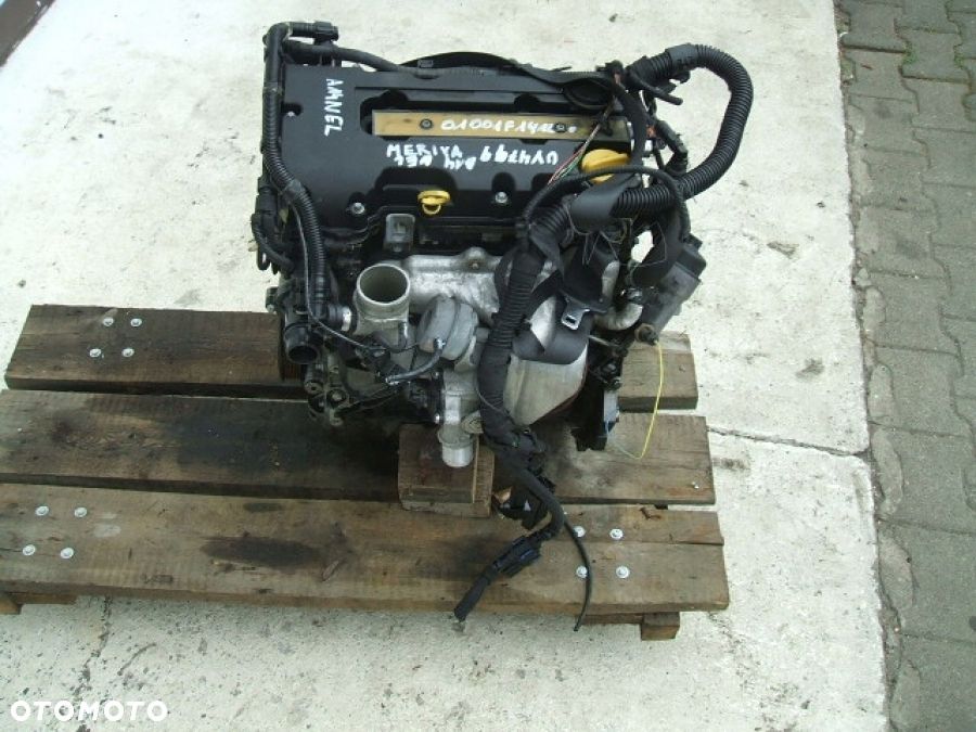 OPEL MERIVA B II ZAFIRA ASTRA SILNIK 1.4 A14NEL UY4749 83000km - 4