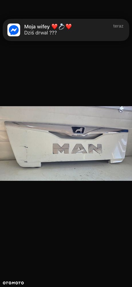 Maska grill atrapa chłodnicy Man 81611506106 - 1