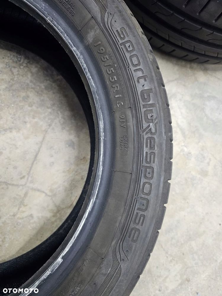 opony letnie dunlop sport bluresponse 195/55/16 - 3