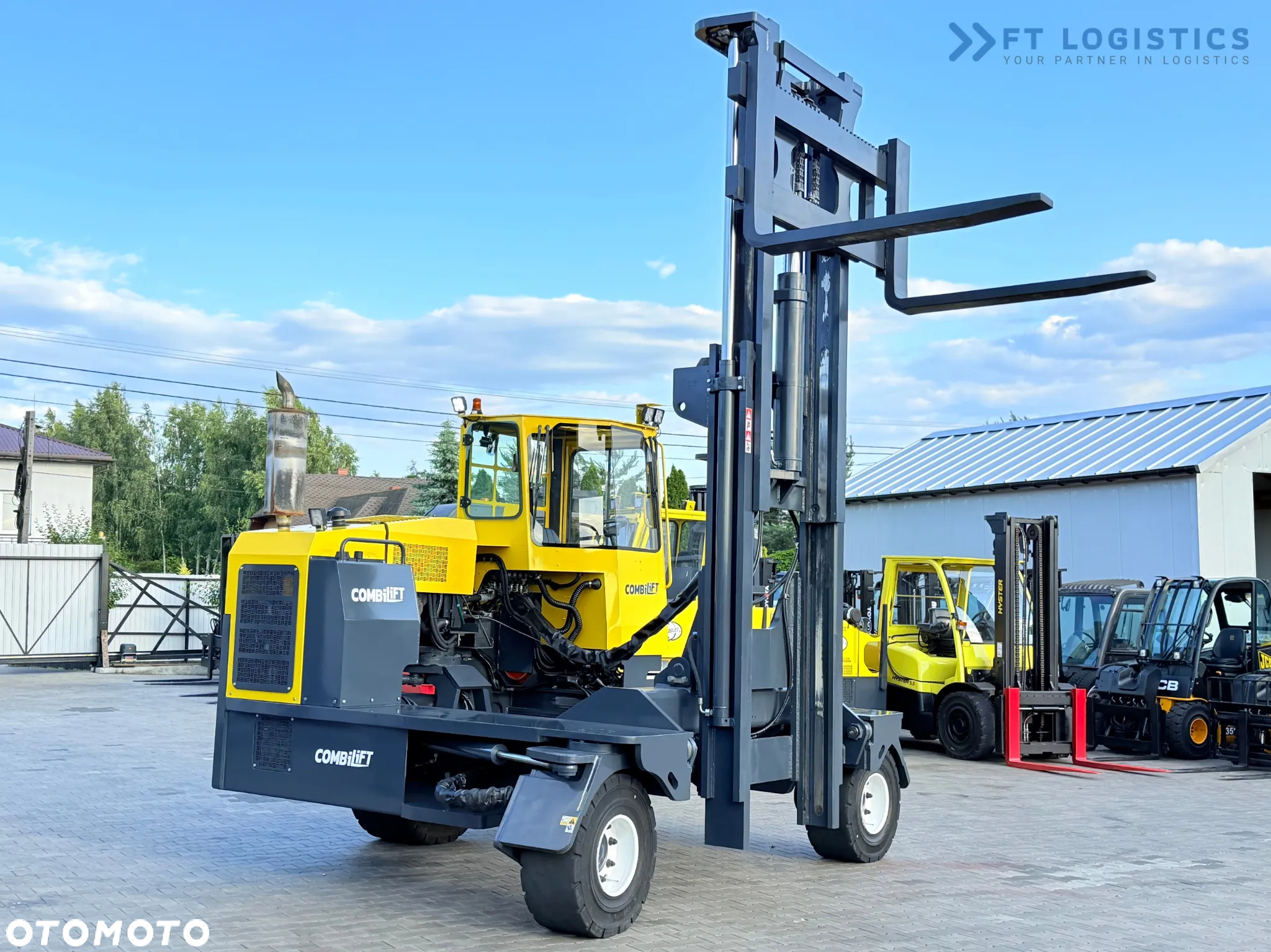 Combilift C14000 / GAS LPG / DUPLEX 3600MM / WOLNY SKOK / POZYCJONER / WIDŁY 1500MM / JAK NOWY - 35