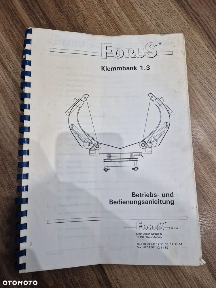 Klembank Forus 1.3 Timberjack John Deere - 9