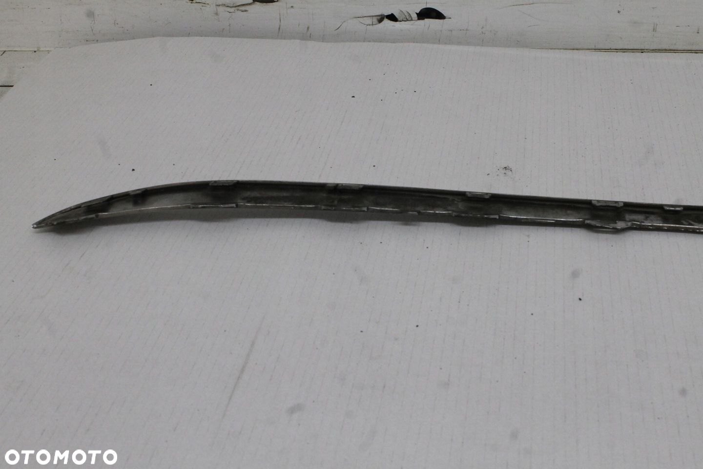 MERCEDES W212 LIFT LISTWA ZDERZAKA PRZEDNIEGO PRZÓD CHROM A2128852474 - 9