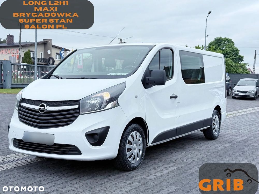 Opel Vivaro Doka Brygadówka Long 6-miejsc Salon PL, Jeden Właściciel - 1