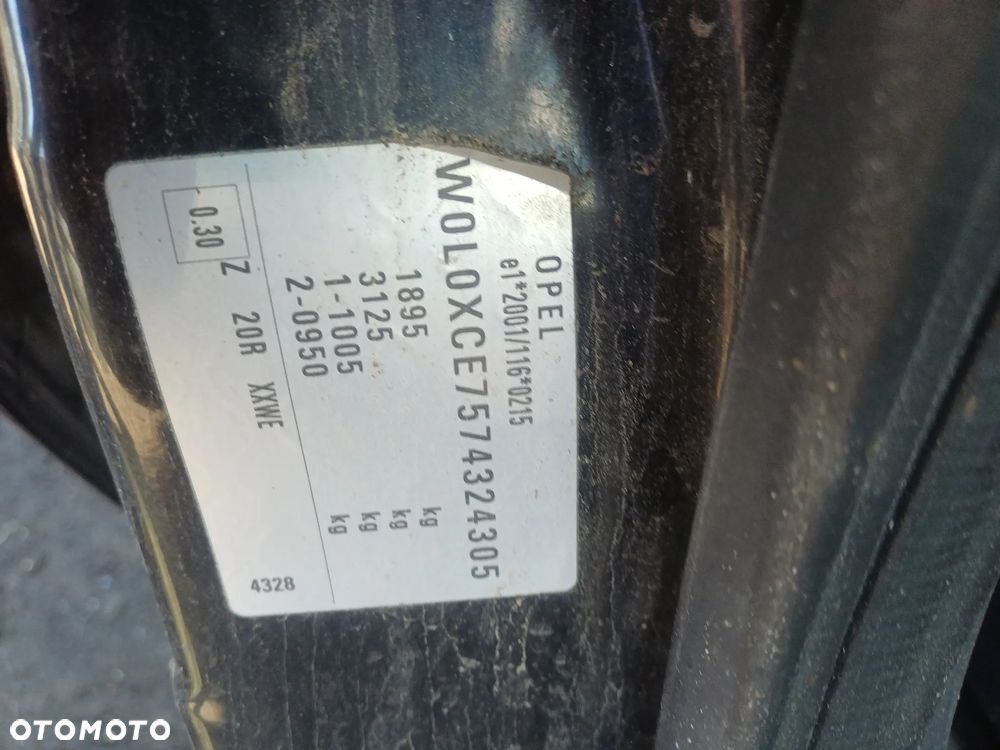 Drzwi Opel Meriva 2001r kod Z20R - 3