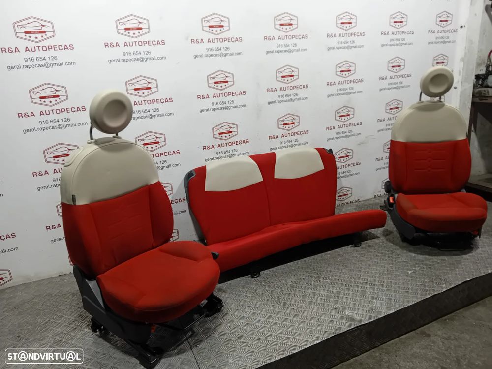Conjunto de Bancos Fiat 500 Original - 2