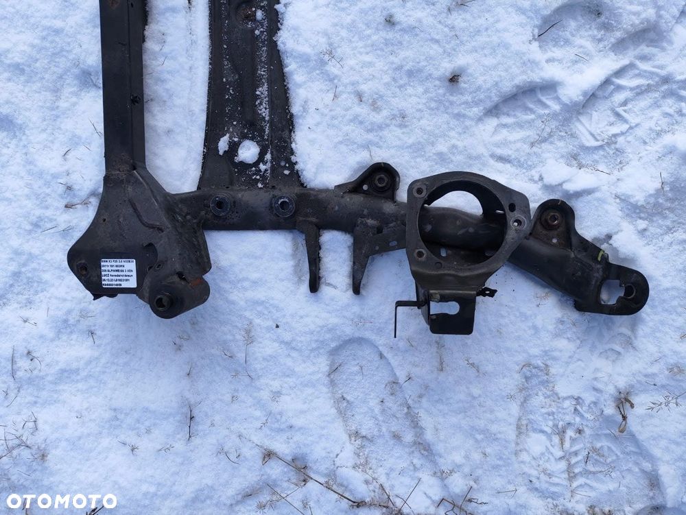 BMW X3 F25 X4 F26 BELKA ZAWIESZENIA SANKI SILNIKA WÓZEK 6787915 - 3