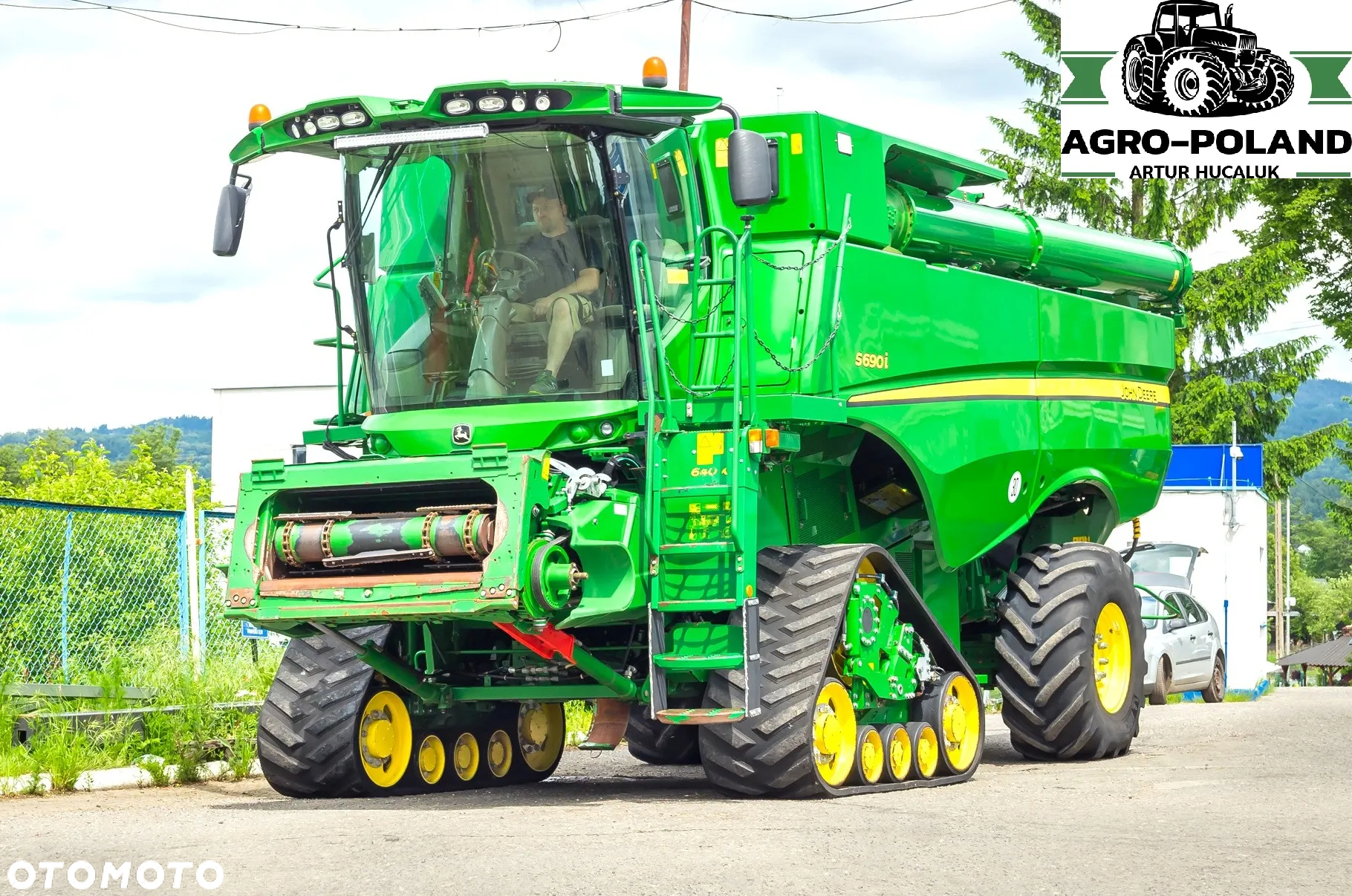John Deere S 690 i - 2015 ROK - 1823 h + HEDER VARIO JD 640 EX - 12,2 M - 2