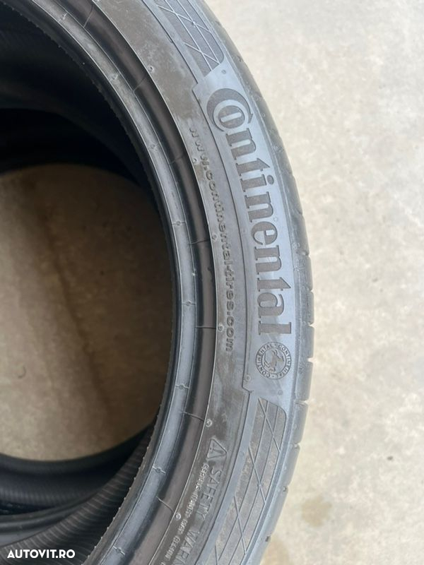 vând 4 anvelope 255/40/21 continental de vară la 6mm - 7