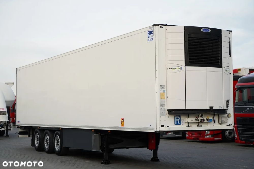 Schmitz Cargobull CHŁODNIA / CARRIER VECTOR 1550  / DOPPELSTOCK / KOSZ NA PALETY - 8